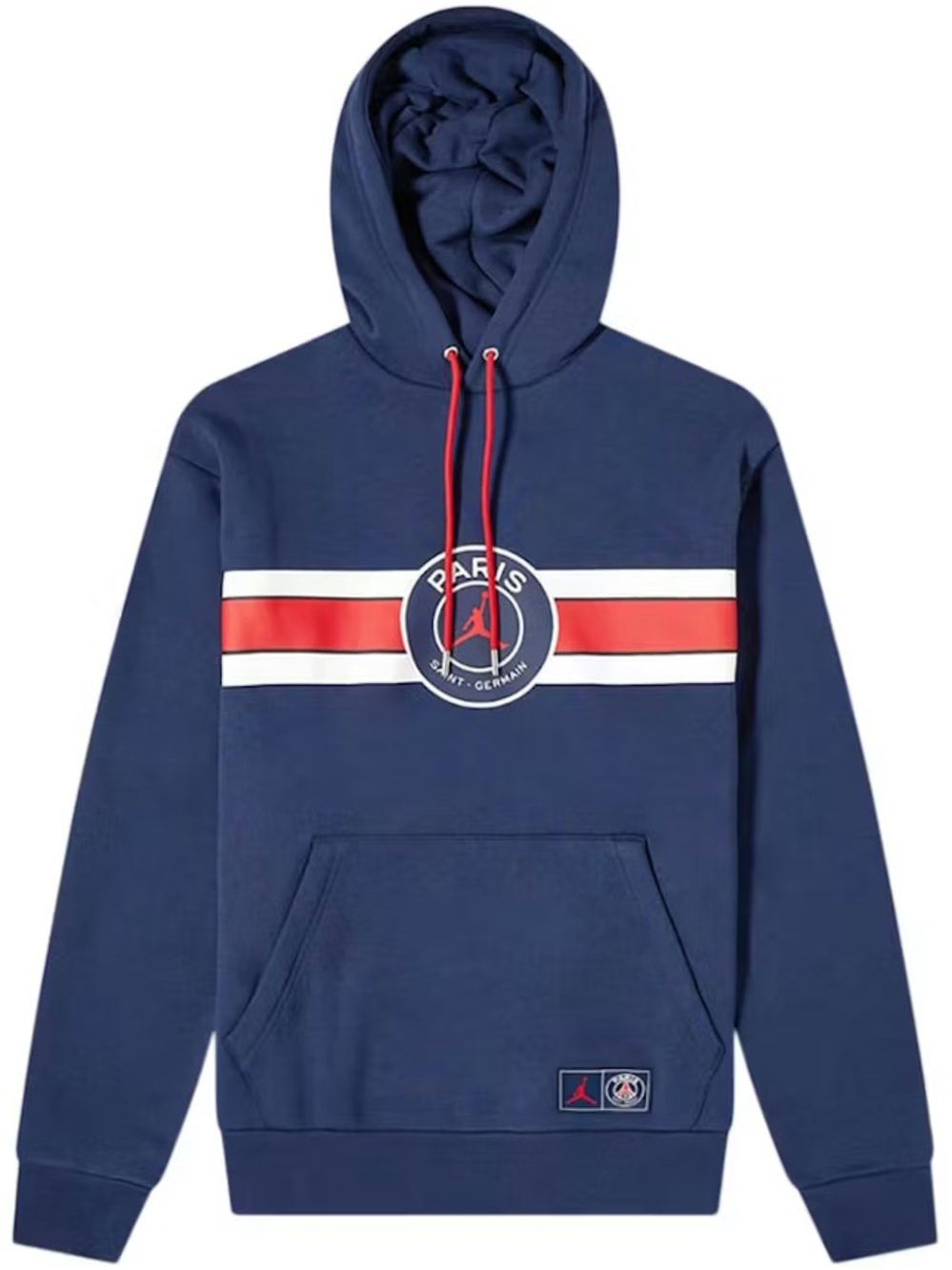 Paris Saint-Germain x Jordan Fleece Hoodie - Midnight Navy